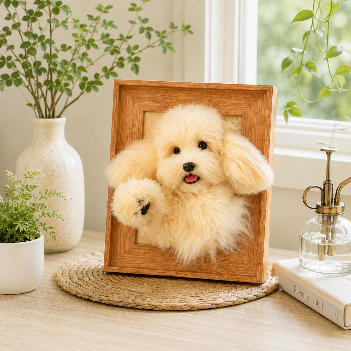 Framed Pet Portrait · Dog
